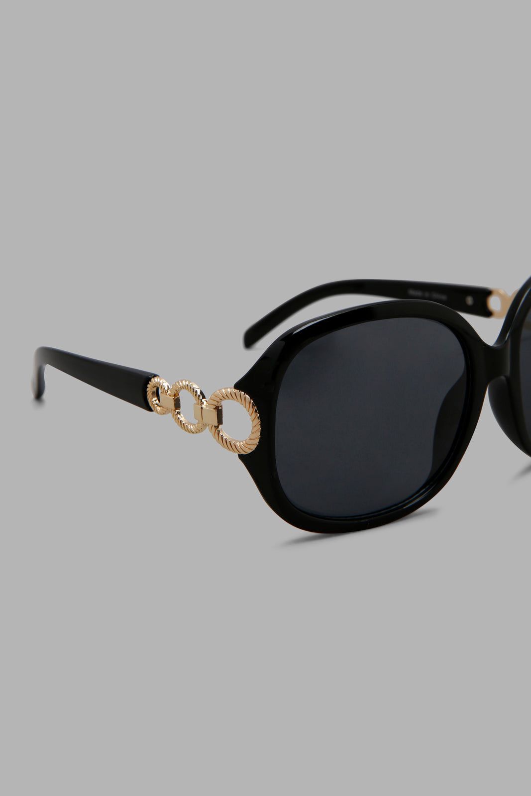 Black And Gold Embellished Sunglasses For Women sold by Redtag product image thumbnail 2