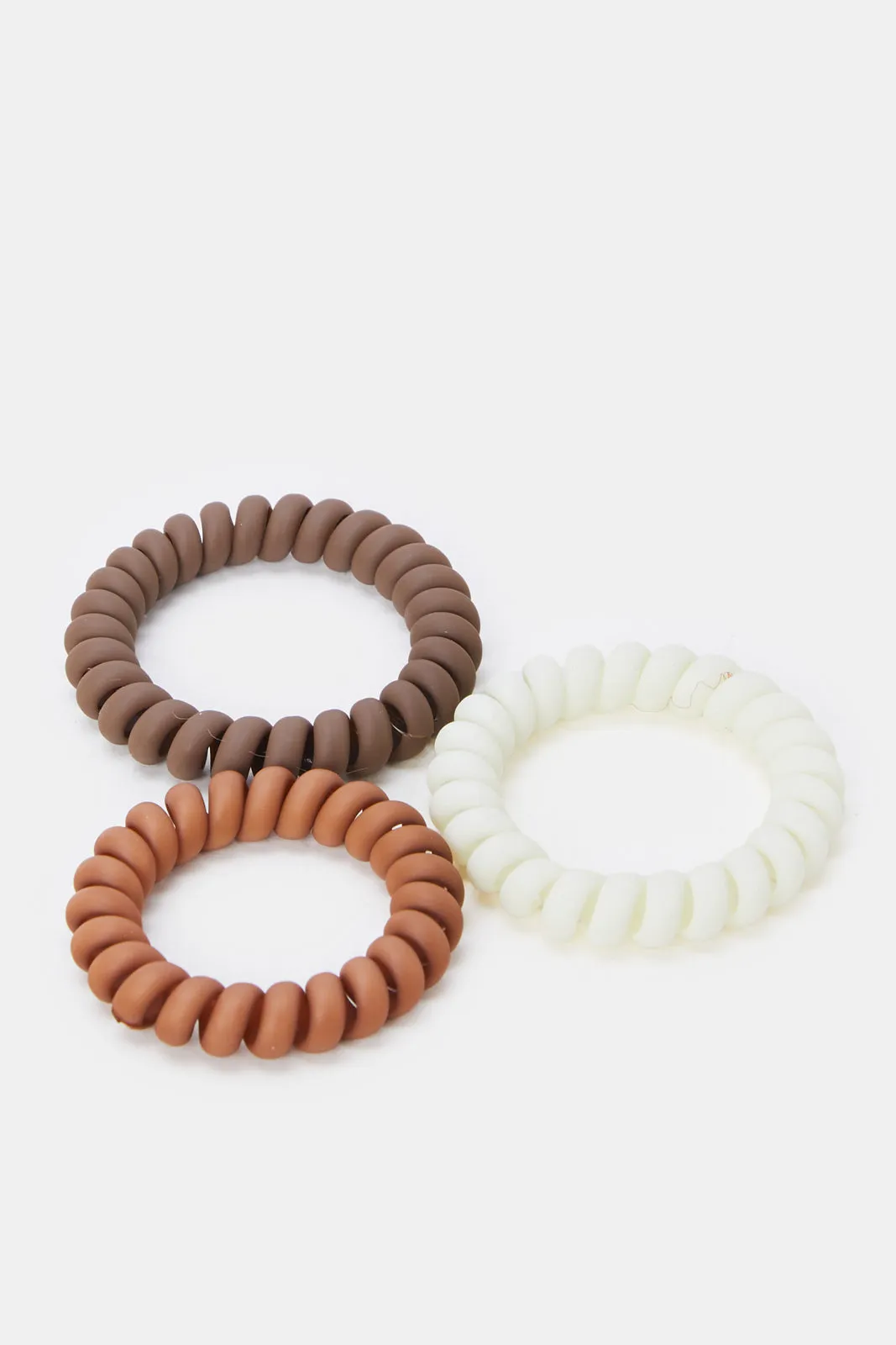 Women Assorted Plain Elastic Hair Band Set (6 Piece) sold by Redtag product image thumbnail 3