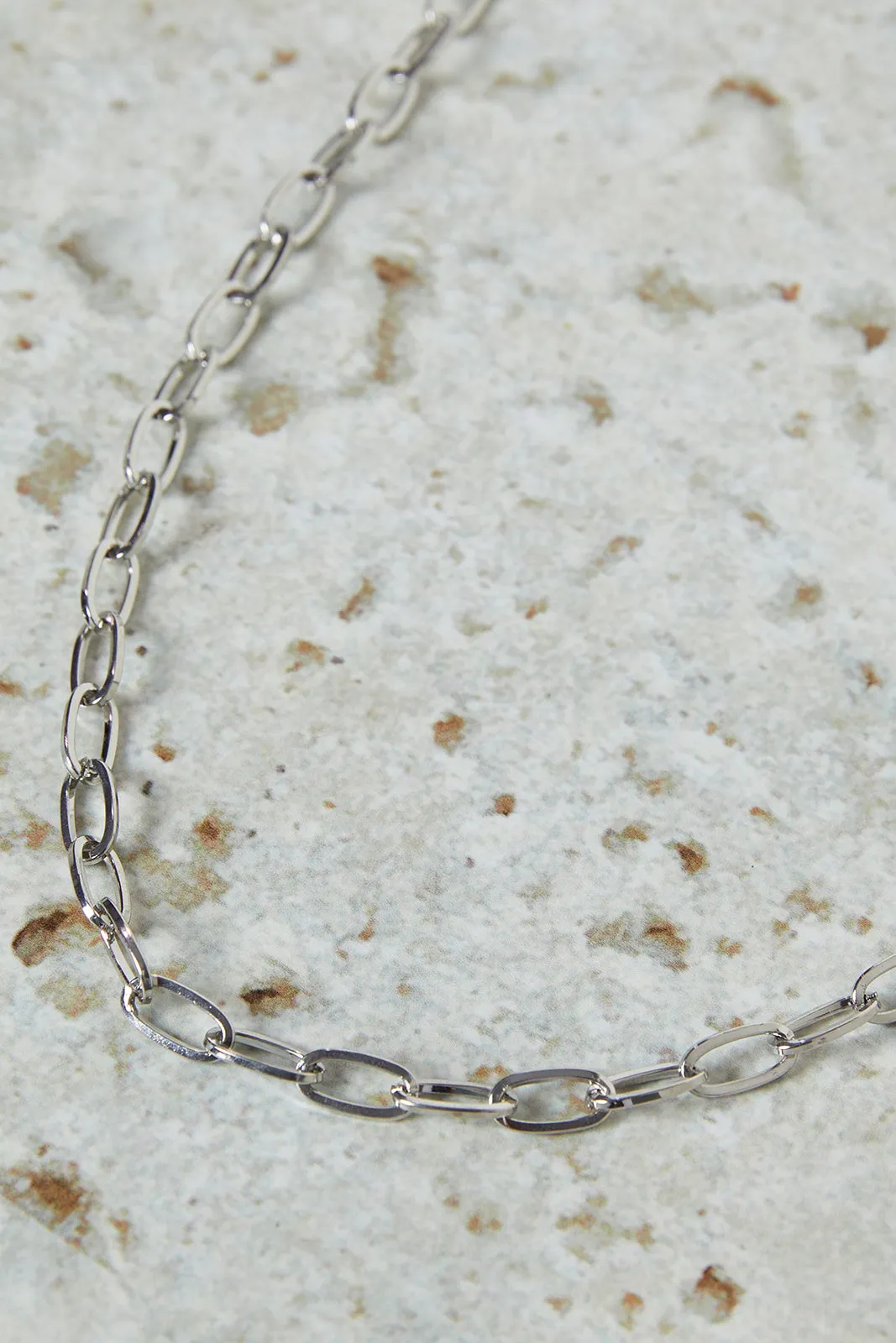 Women Silver Embellished Necklace Set (4 Piece) sold by Redtag product image thumbnail 2