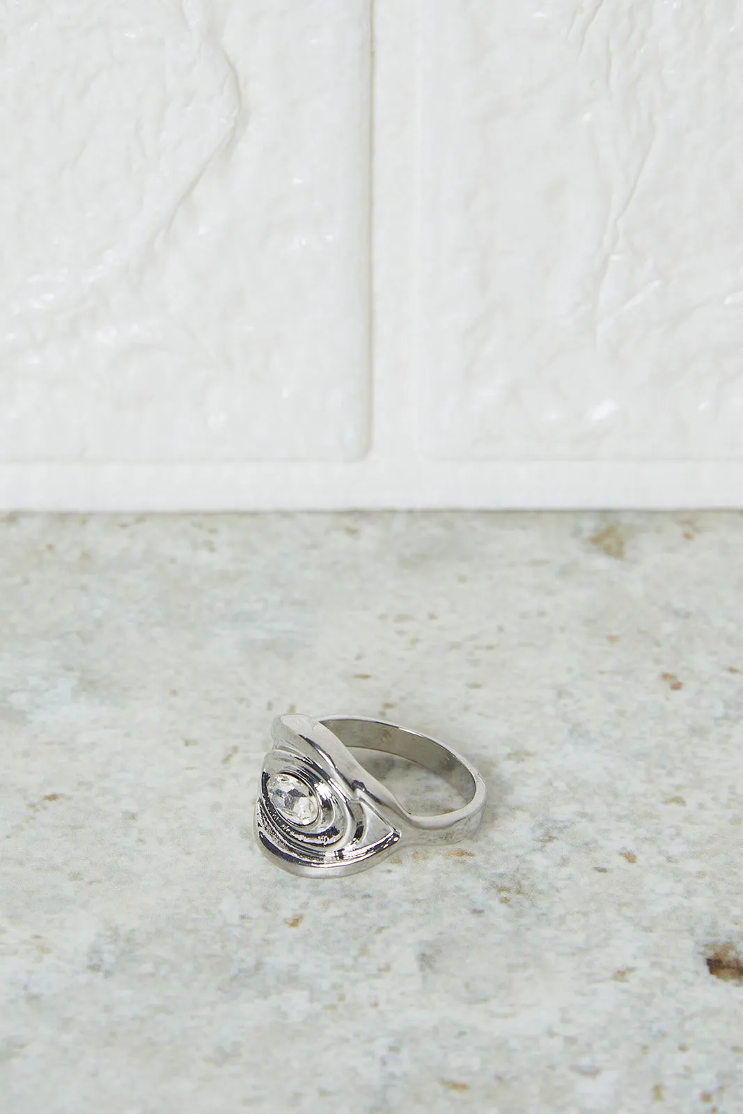Women Silver Embellished Ring sold by Redtag product image thumbnail 3