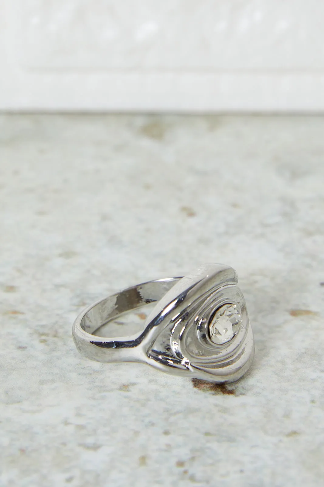 Women Silver Embellished Ring sold by Redtag product image thumbnail 2