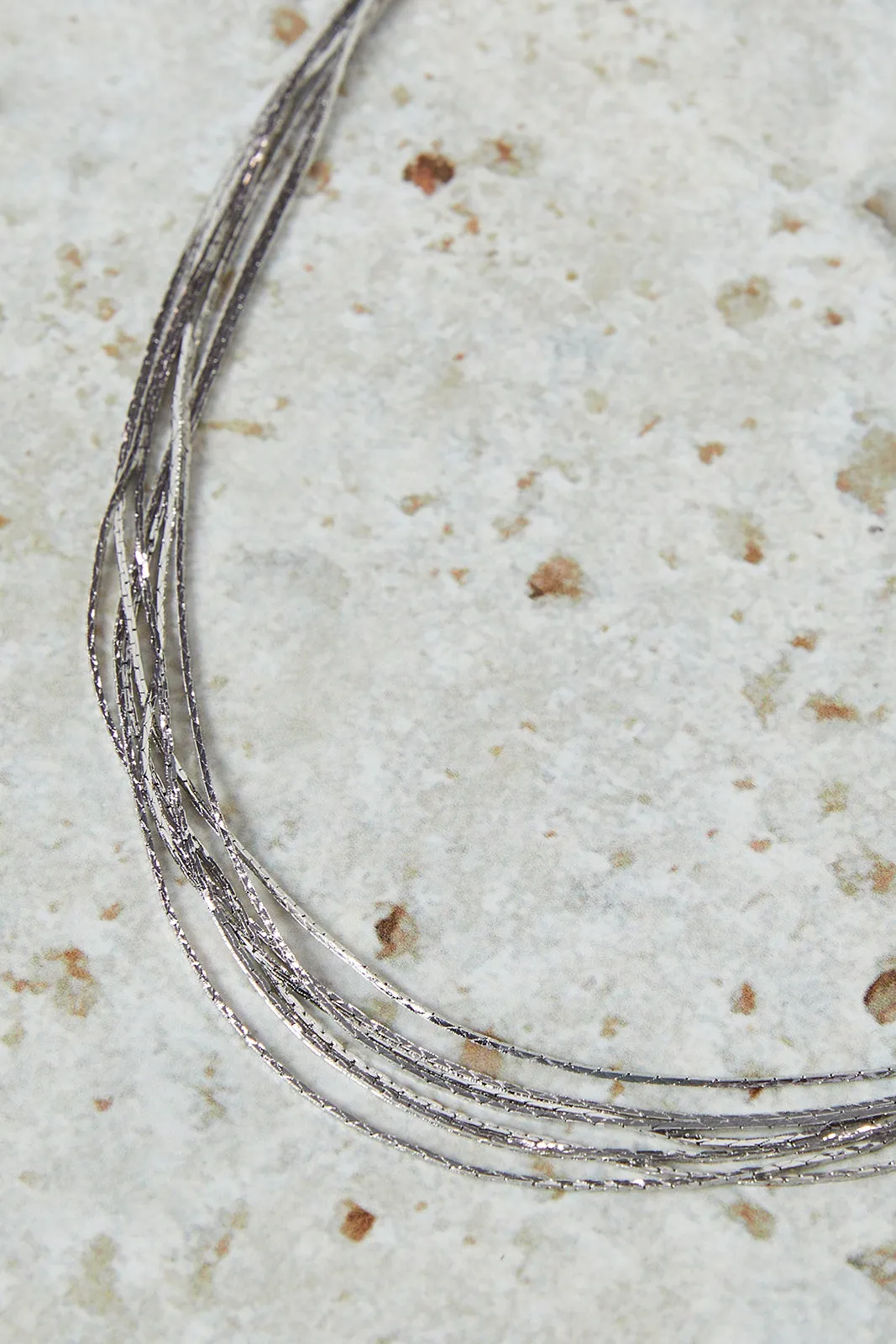 Women Silver Embellished Necklace sold by Redtag product image thumbnail 2