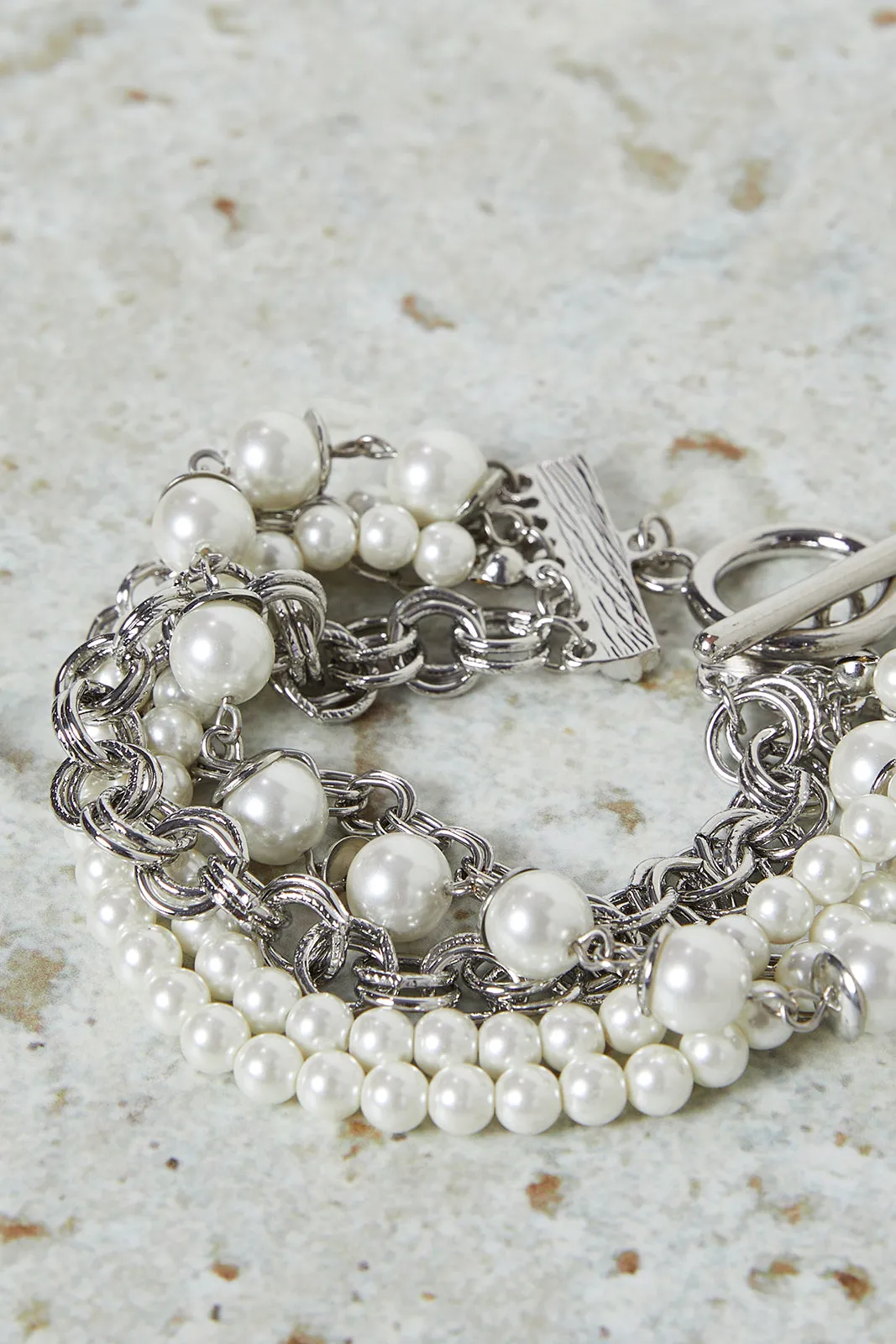 Women Silver Embellished Bracelet sold by Redtag product image thumbnail 3