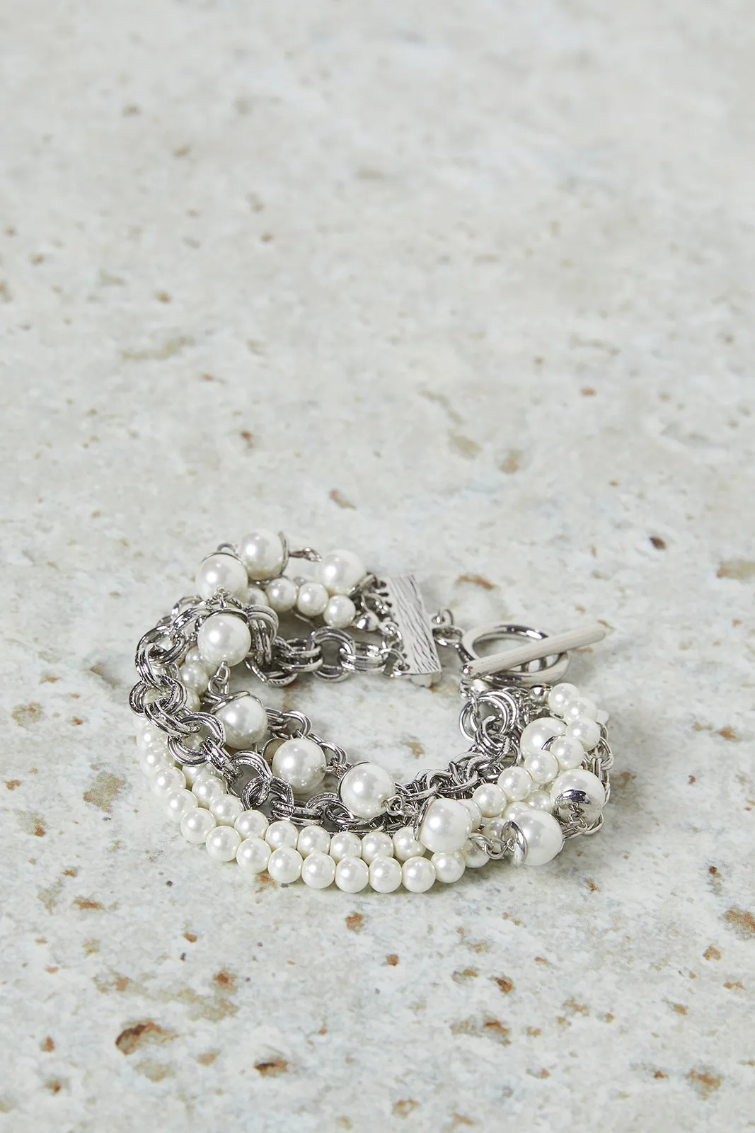Women Silver Embellished Bracelet sold by Redtag product image thumbnail 2