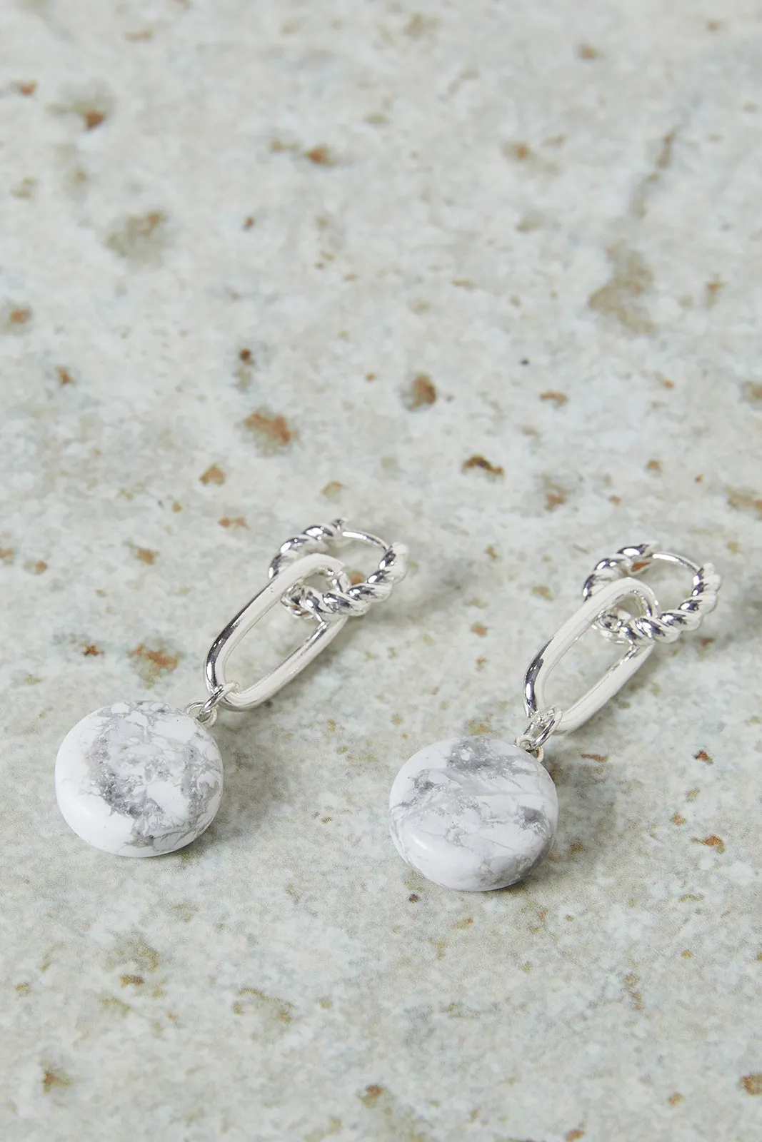 Women Silver Necklace And Earring Set (2 Piece) sold by Redtag product image thumbnail 4