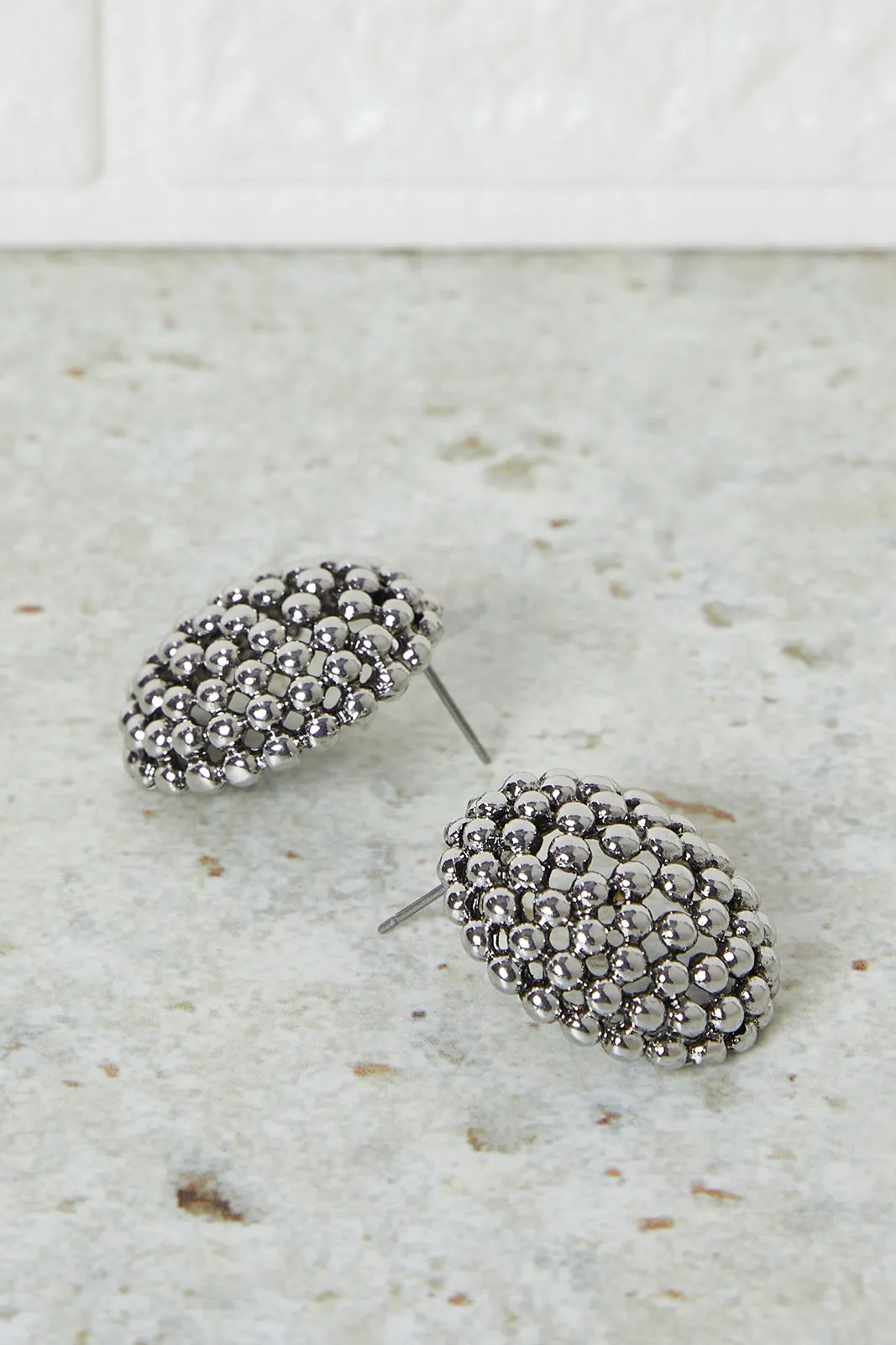 Women Silver Embellished Earring sold by Redtag product image thumbnail 2