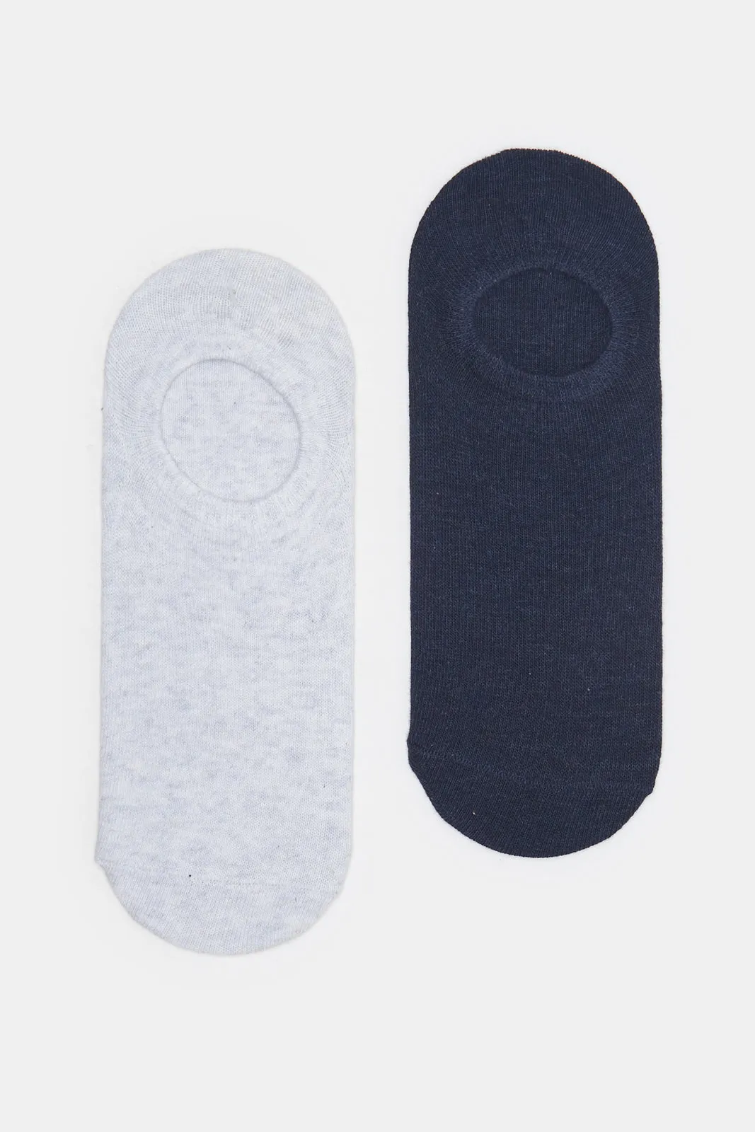 Senior Boys Navy And White Invisible Length Socks (2 Pairs) sold by Redtag