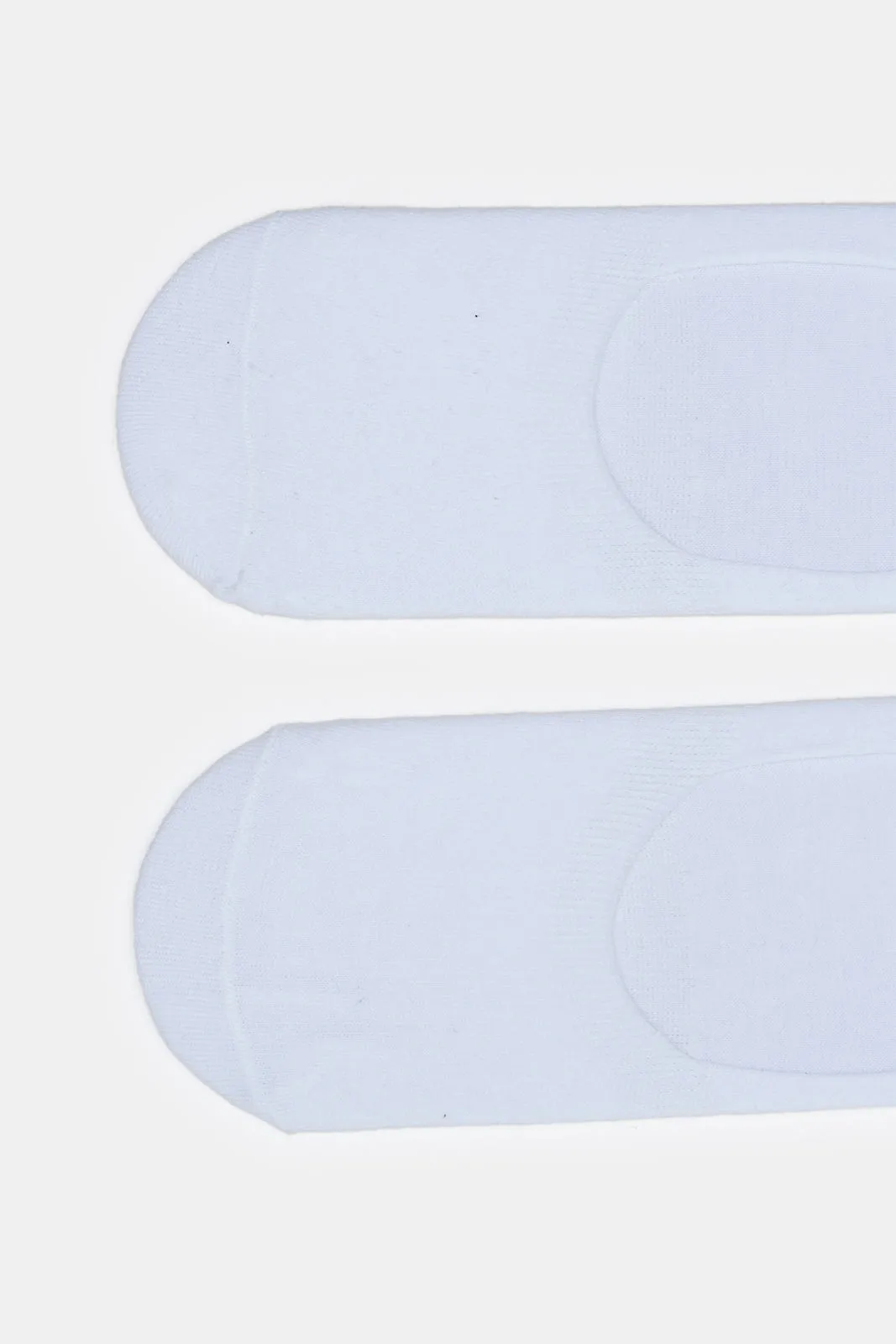 Senior Boys White Invisible Length Socks (2 Pairs) sold by Redtag product image thumbnail 2