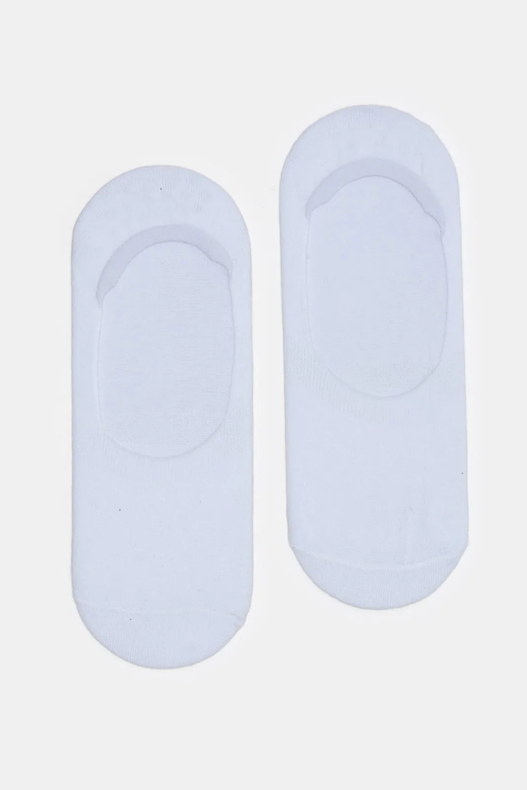 Senior Boys White Invisible Length Socks (2 Pairs) sold by Redtag