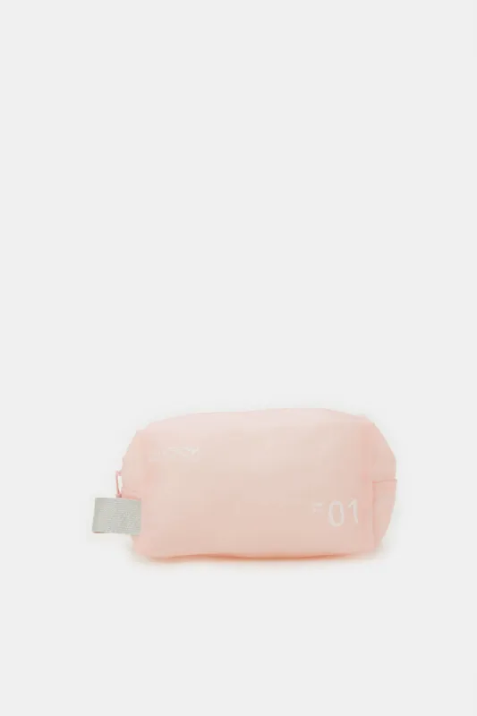 Women Pink Printed Pouch sold by Redtag
