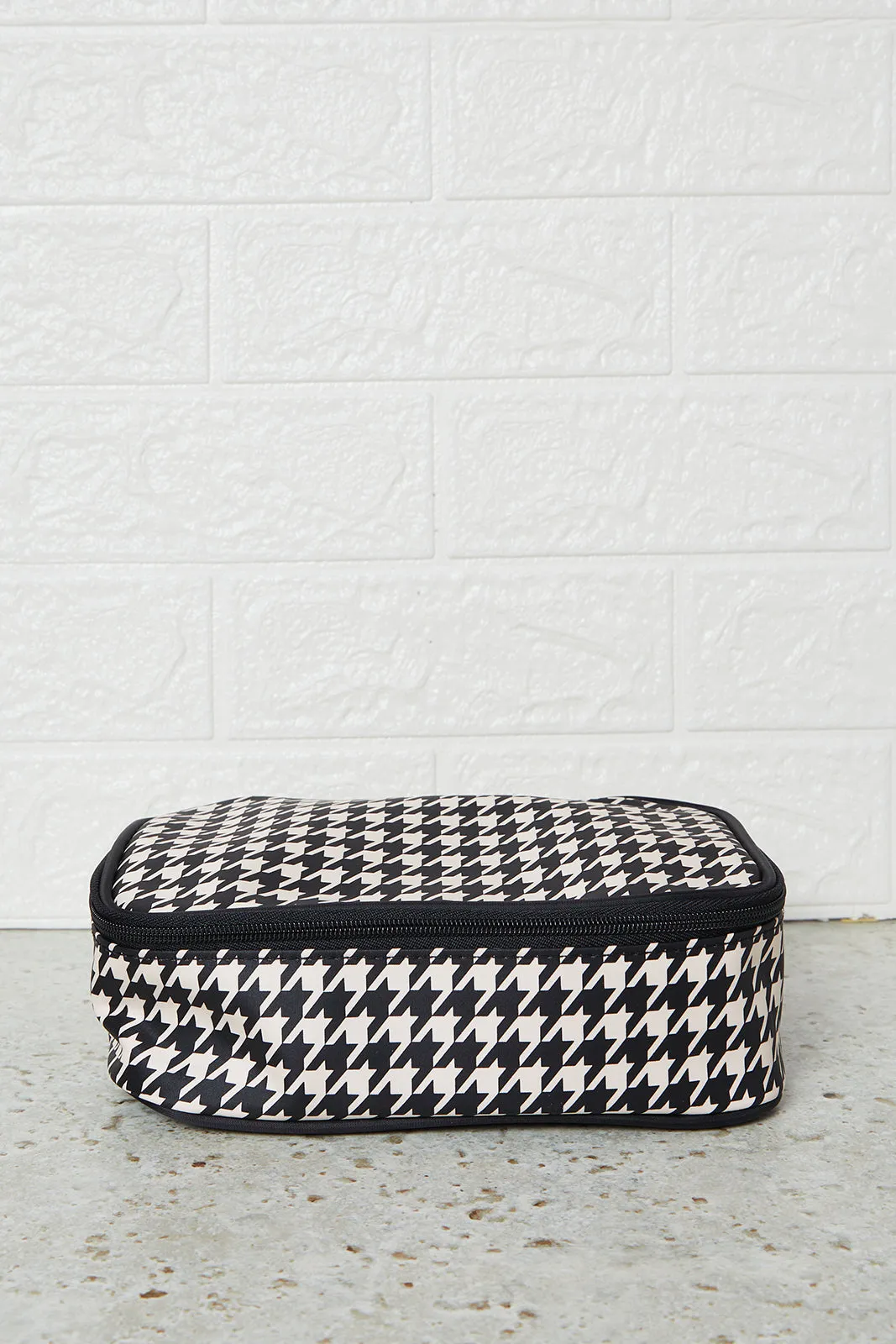 Women Black And Brown Printed Cosmetic Pouch Set (4 Piece) sold by Redtag product image thumbnail 4