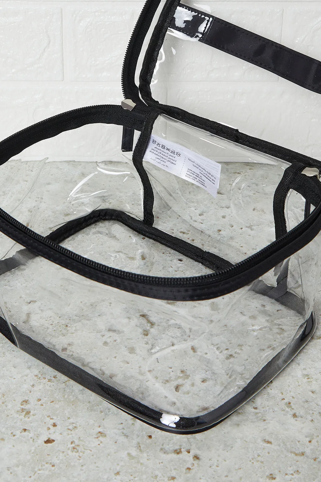 Women Black And Brown Printed Cosmetic Pouch Set (4 Piece) sold by Redtag product image thumbnail 3