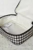 Women Black And Brown Printed Cosmetic Pouch Set (4 Piece) sold by Redtag
