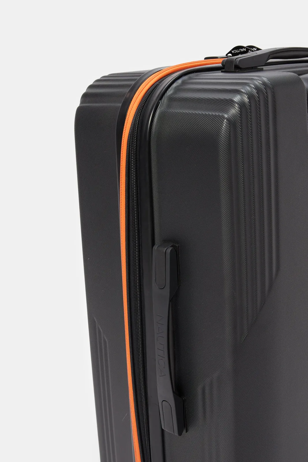 Black Nautica Soft Luggage Trolley (20 Inch) sold by Redtag product image thumbnail 4