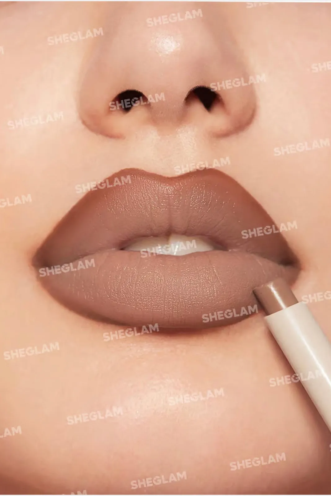 Sheglam Glam 101 Lipstick & Liner Duo - Warm Nutmeg sold by Redtag product image thumbnail 2