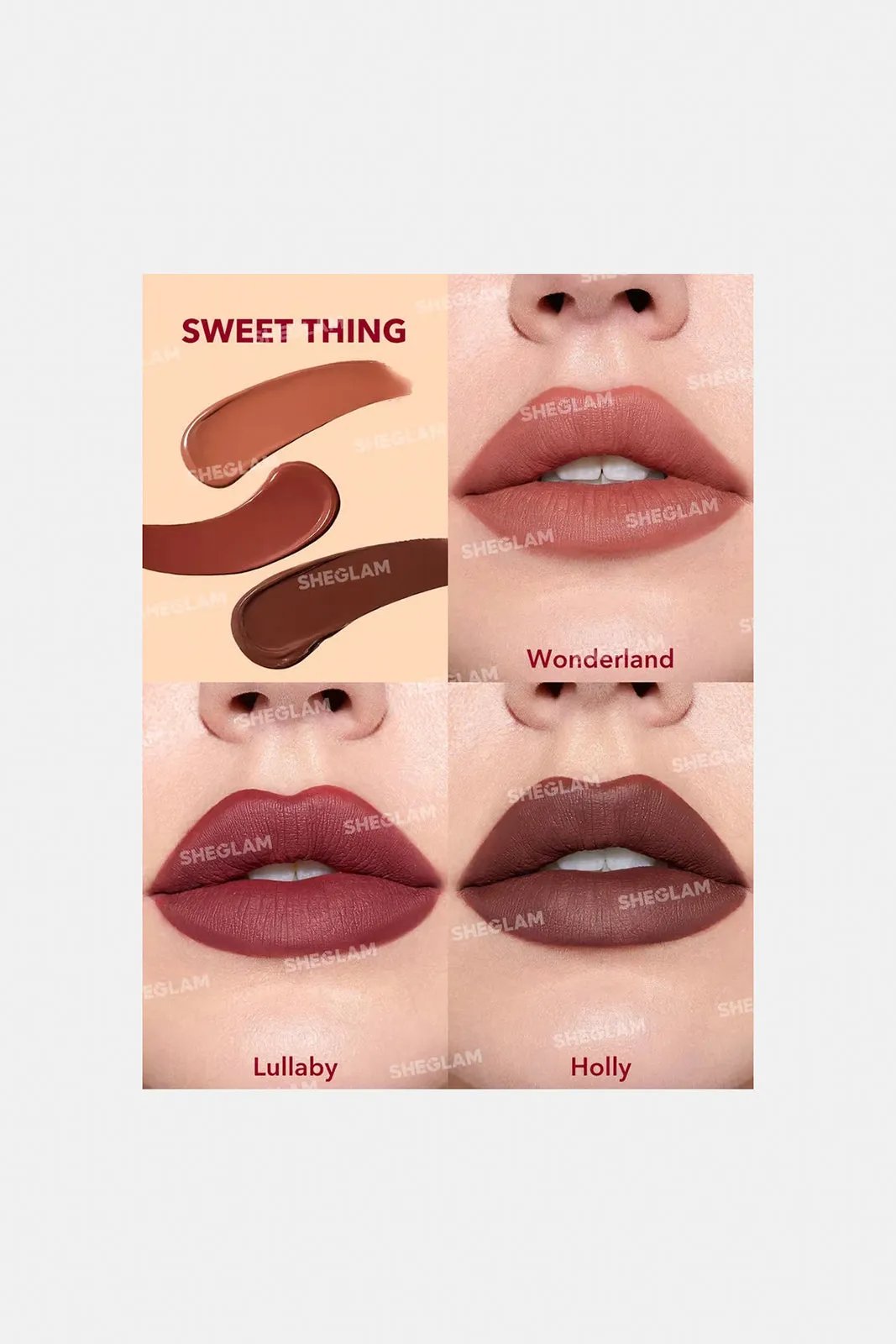 Sheglam Matte Allure Mini Liquid Lipstick Set - Sweet Thing sold by Redtag product image thumbnail 2