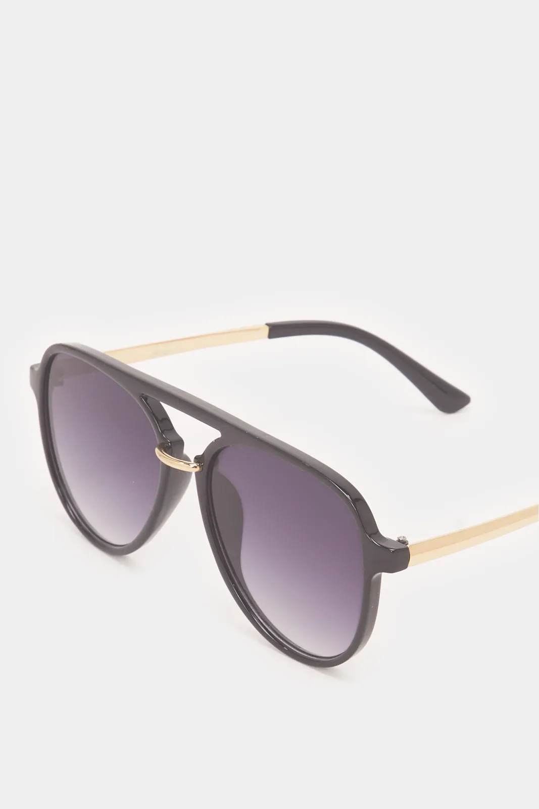 Men Black Aviator Sunglasses sold by Redtag product image thumbnail 3