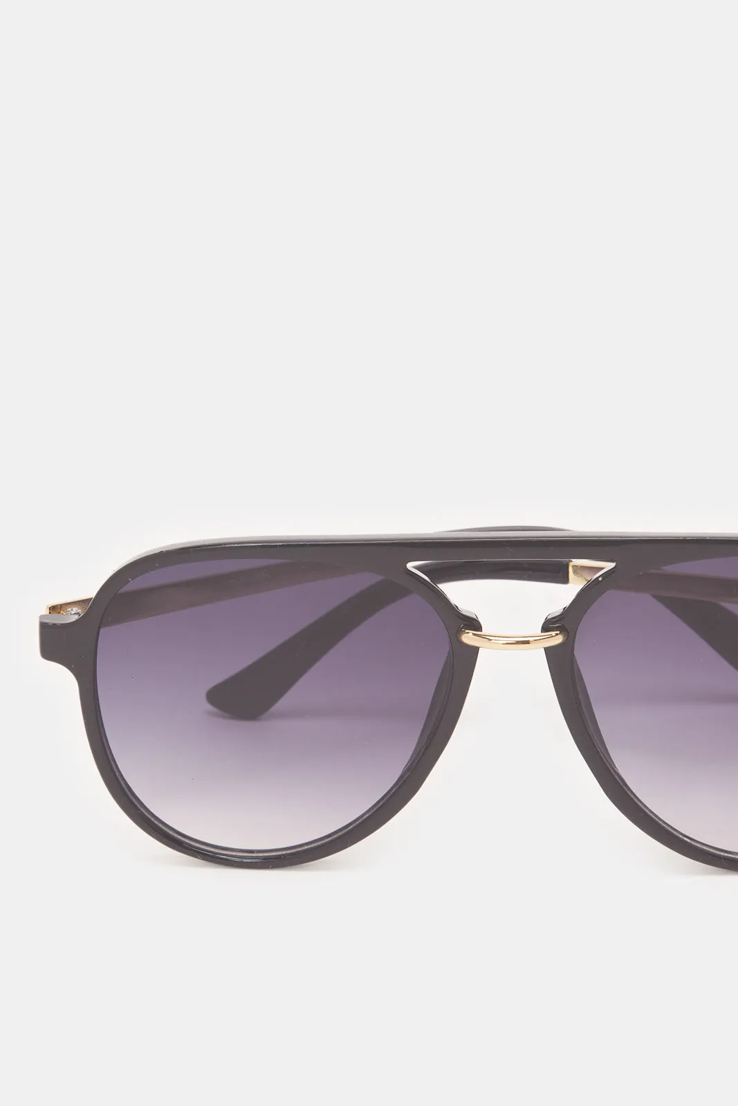 Men Black Aviator Sunglasses sold by Redtag product image thumbnail 4