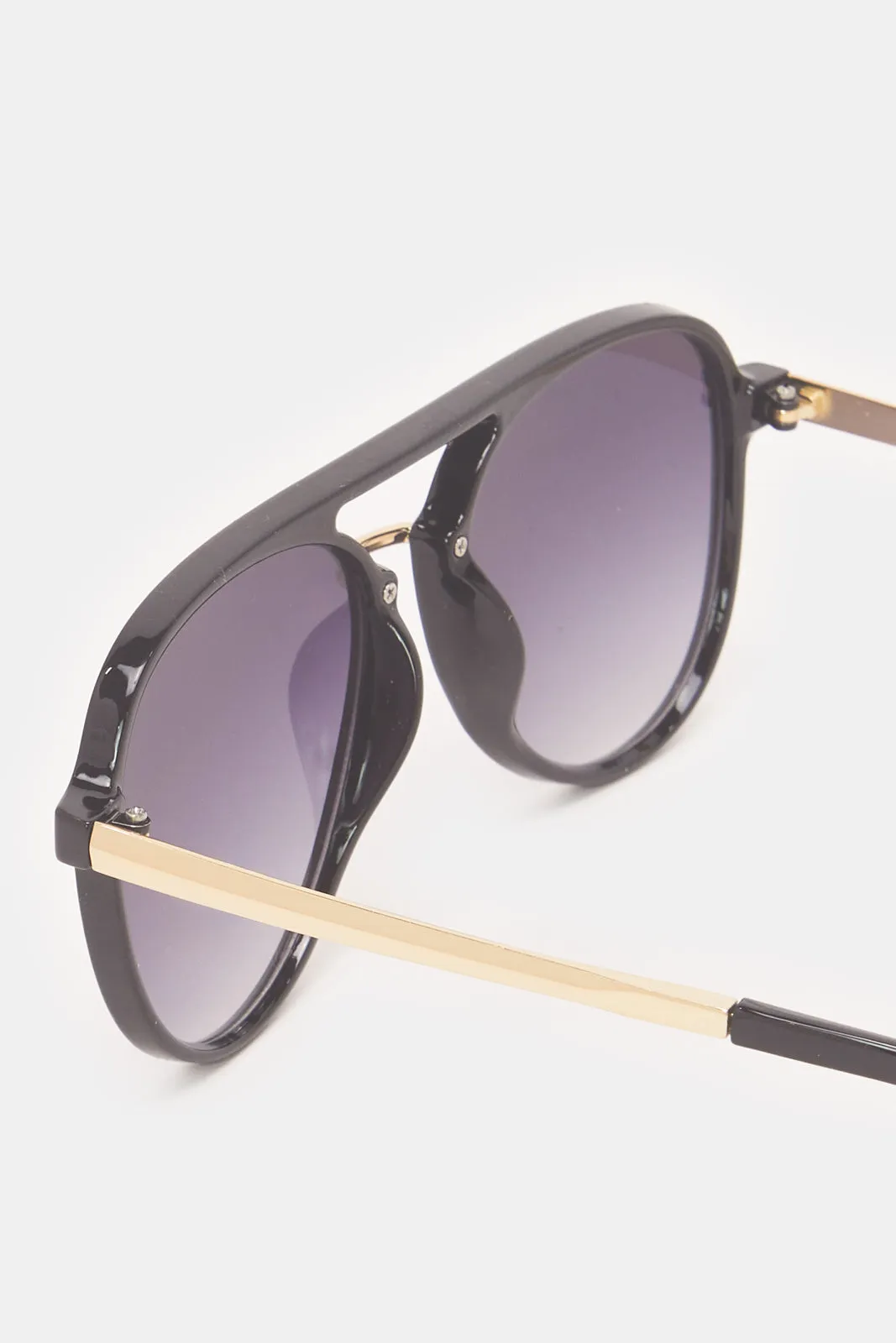 Men Black Aviator Sunglasses sold by Redtag product image thumbnail 2