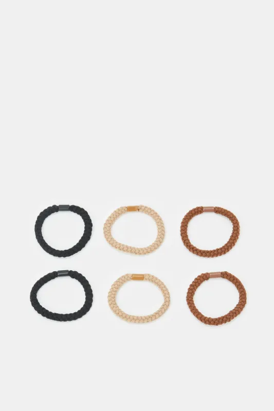 Women Assorted Hair Tie Set (6 Piece) sold by Redtag
