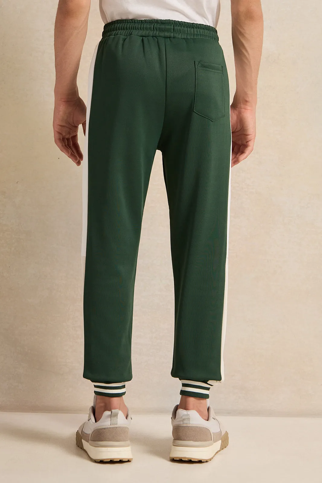 Senior Boys Olive And Beige Active Pants sold by Redtag product image thumbnail 3
