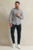 Men Grey Checkered Flannel Shirt sold by Redtag