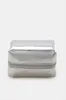 Women Silver Embellished Cosmetic Pouch Set (4 Piece) sold by Redtag