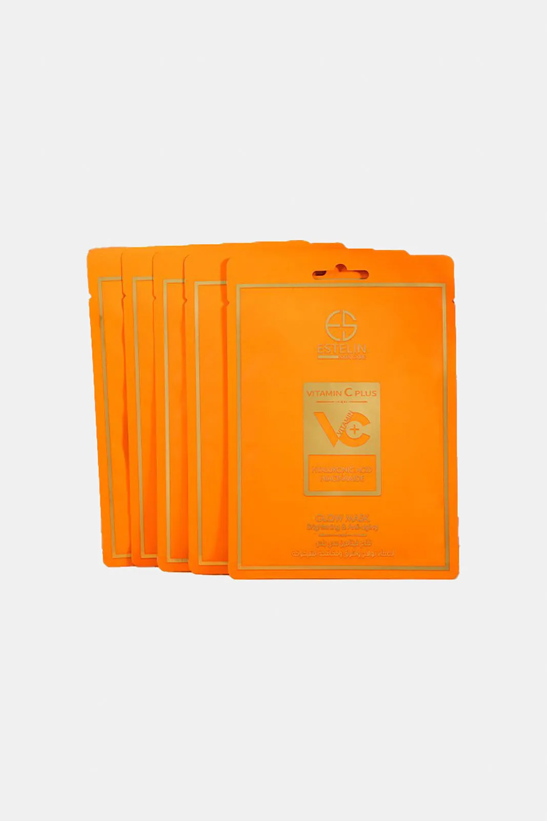 Estelin Vitamin C Plus Brighteing & Anti- Aging Glow Mask (10 Piece) sold by Redtag