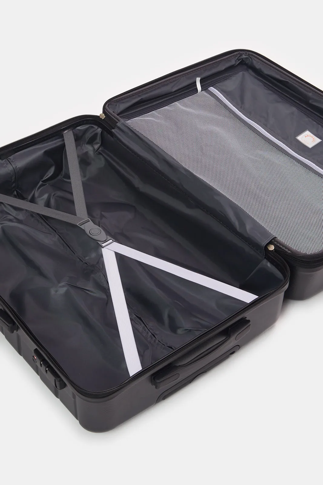 Black Textured Trolley Luggage (24 Inch) sold by Redtag product image thumbnail 5