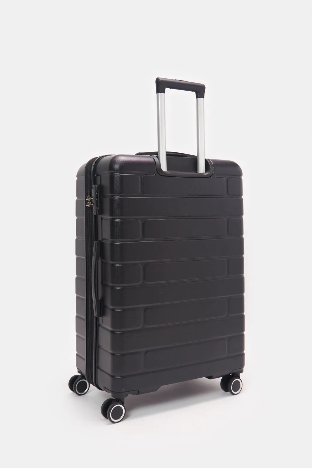 Black Textured Trolley Luggage (24 Inch) sold by Redtag product image thumbnail 2