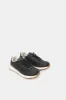 Senior Boys Black Color Block Sneakers sold by Redtag