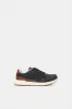 Senior Boys Black Color Block Sneakers sold by Redtag