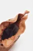 Women Brown Embellished Bucket Bag sold by Redtag
