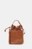 Women Brown Embellished Bucket Bag sold by Redtag