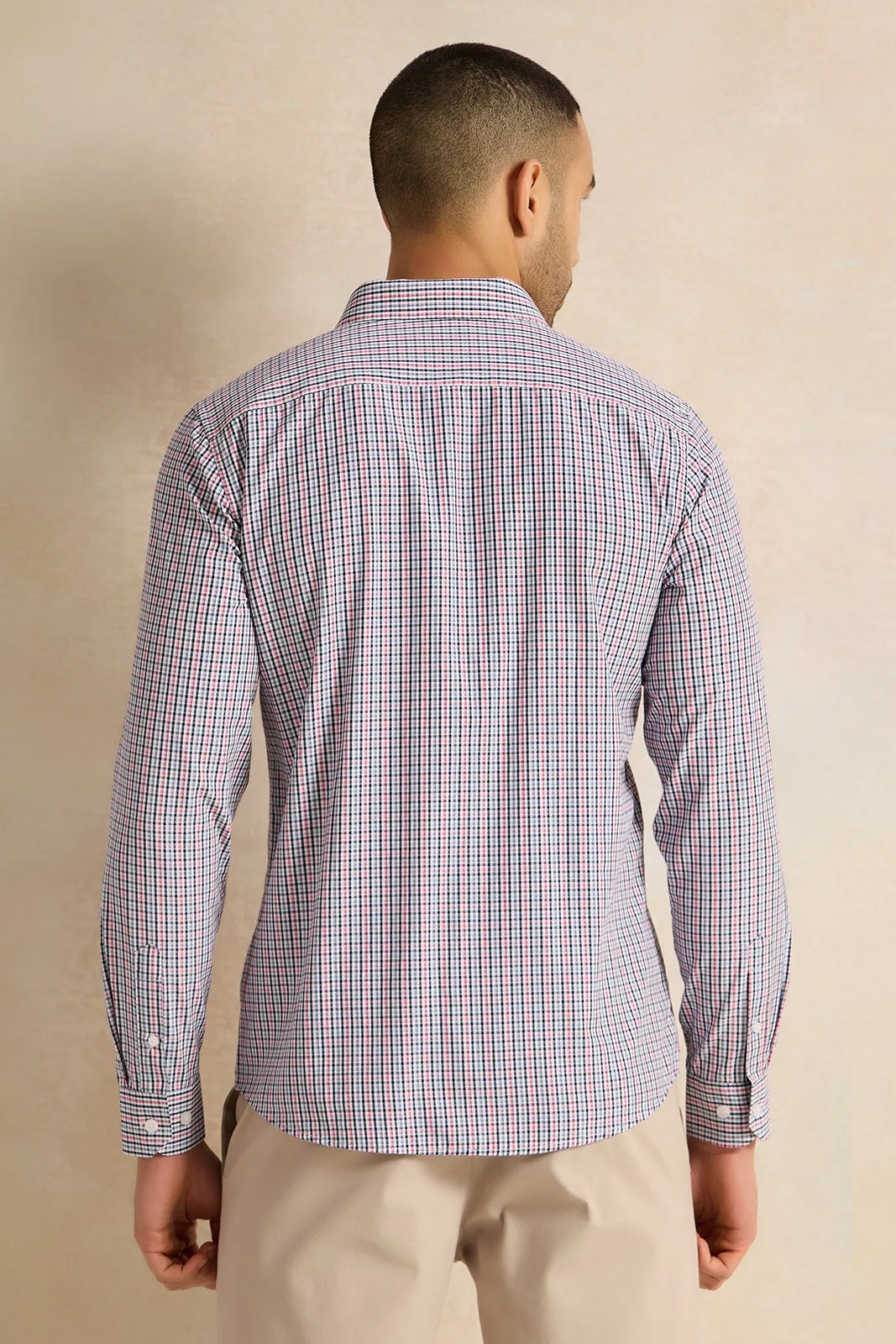 Men Multicolour Shirt sold by Redtag product image thumbnail 3
