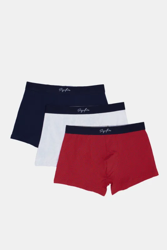 Men Assorted Solid Brief Set (Pack of 3) sold by Redtag