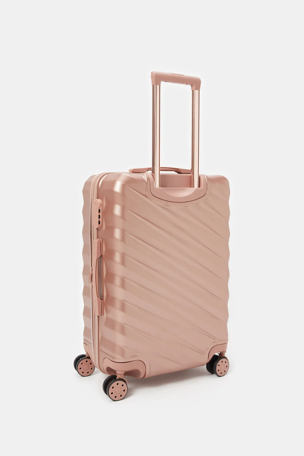 Gold Textured Luggage Trolley (28 Inch) sold by Redtag product image thumbnail 2