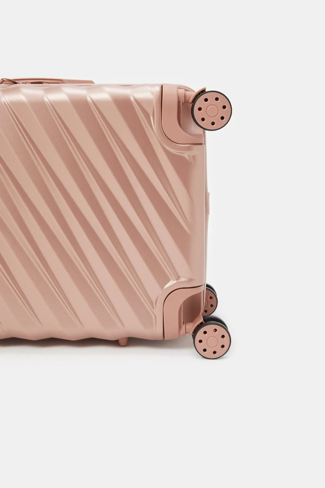 Gold Textured Luggage Trolley (24 Inch) sold by Redtag product image thumbnail 5