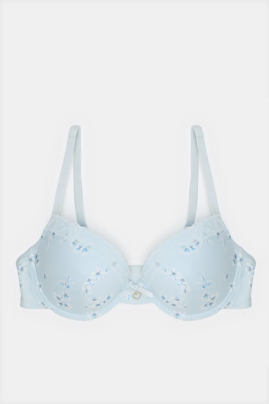 Women Assorted Floral Print T-Shirt Bra Set (Pack of 3) sold by Redtag