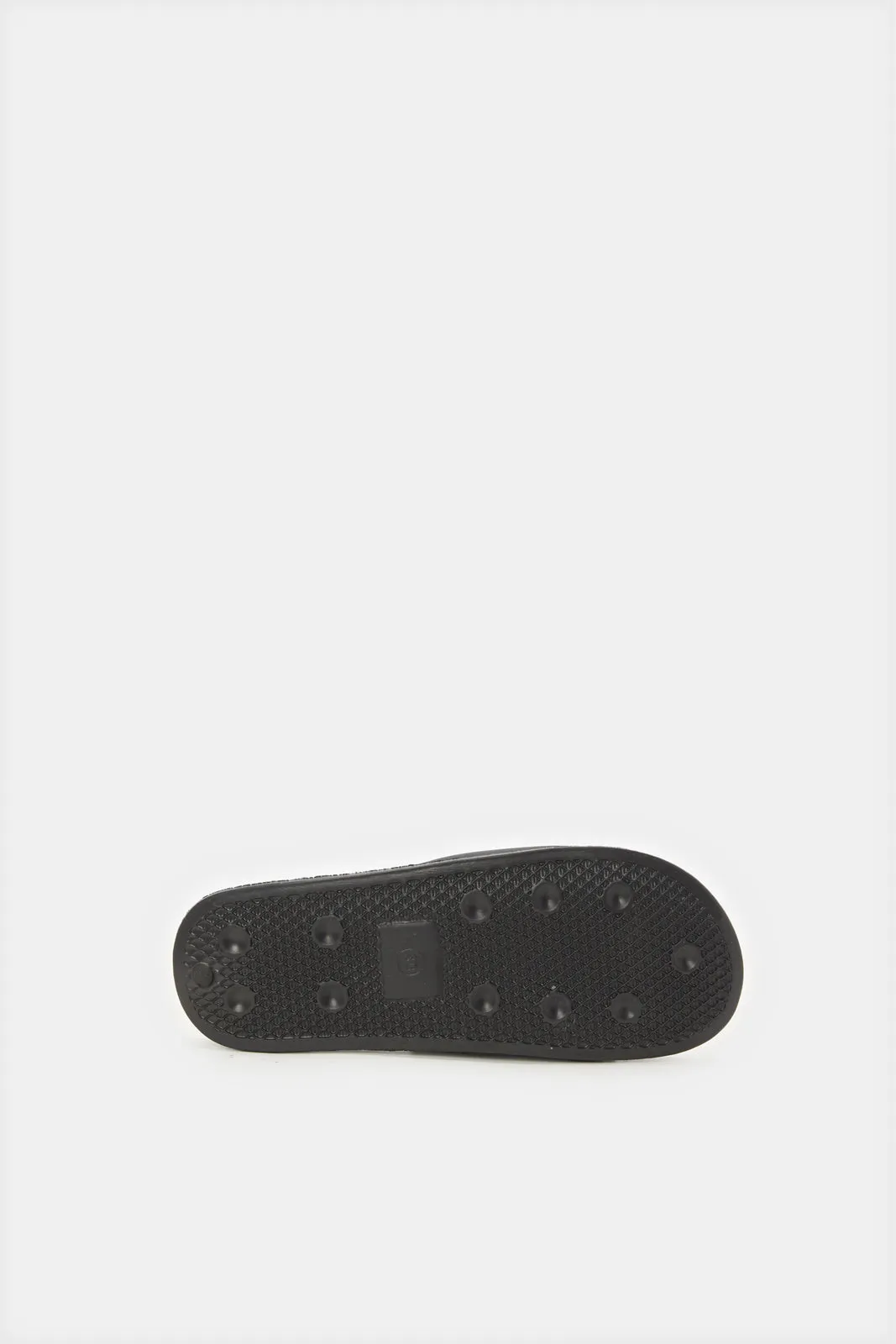 Senior Boys Black Padded Slide sold by Redtag product image thumbnail 5