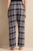 Women Navy Checkered Pyjama Bottom sold by Redtag