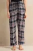 Women Navy Checkered Pyjama Bottom sold by Redtag