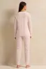 Women Pink Dotted Pajama Set (2 Piece) sold by Redtag