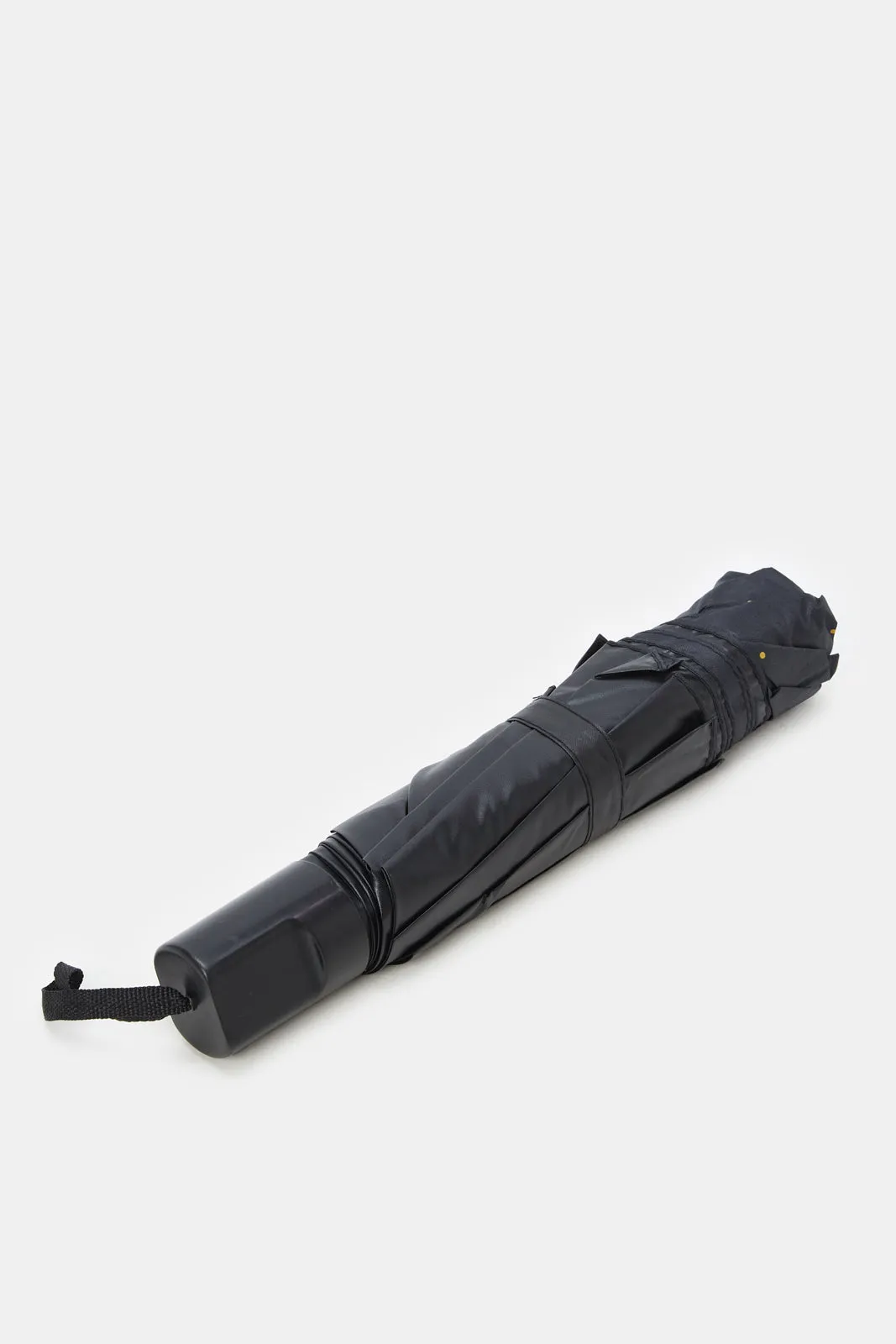Black Printed Foldable Umbrella sold by Redtag product image thumbnail 2