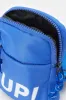 Blue Printed Messenger Bag sold by Redtag