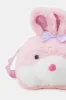 Pink Character Faux Fur Backpack sold by Redtag