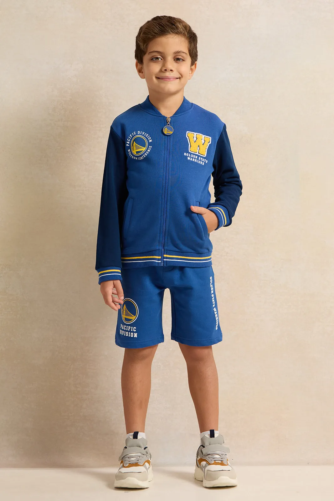 Boys Blue Nba Print Shorts sold by Redtag product image thumbnail 2