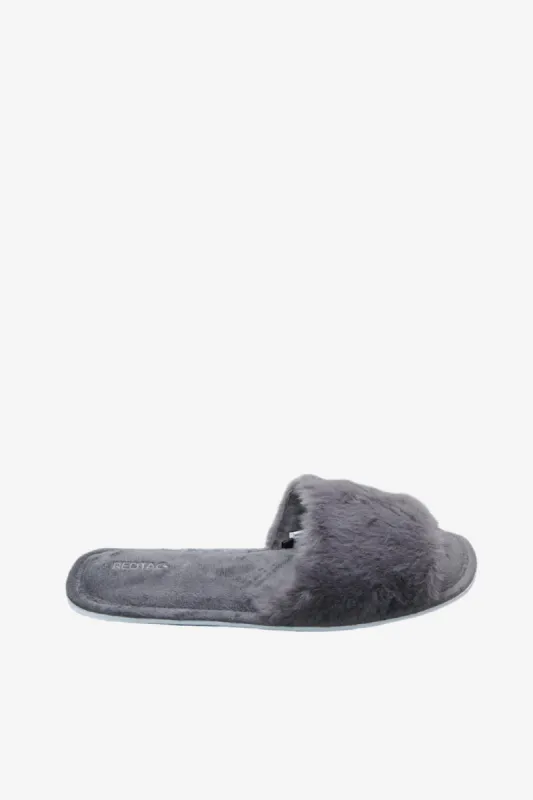 Women Charcoal Classic Slipper made by Redtag