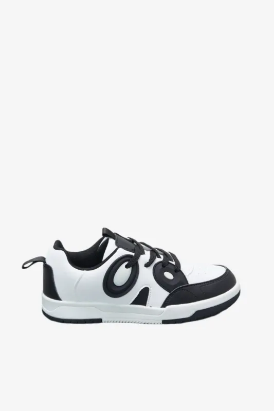 Senior Boys White And Black Sneakers sold by Redtag