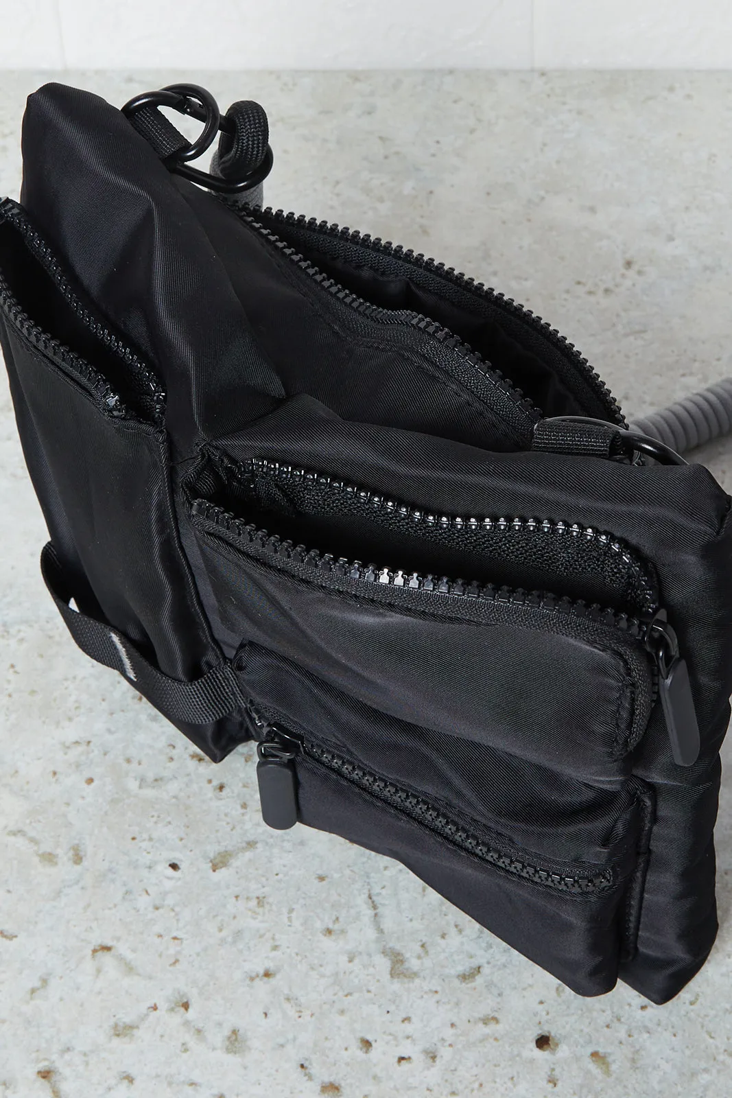 Men Black Cross Body Bag sold by Redtag product image thumbnail 4